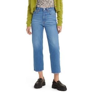 NWT Ribcage Highwaist Ankle Straight Leg Jeans